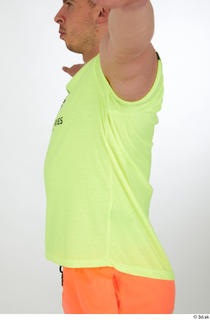 Joel dressed sports upper body yellow t shirt 0003.jpg